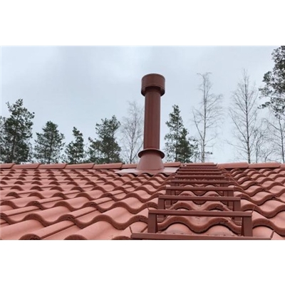 Täckplåt yttertak 15-45 gr 150 svart