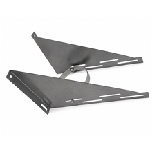 Stabil vägghållare XL 200 mm komplett blank