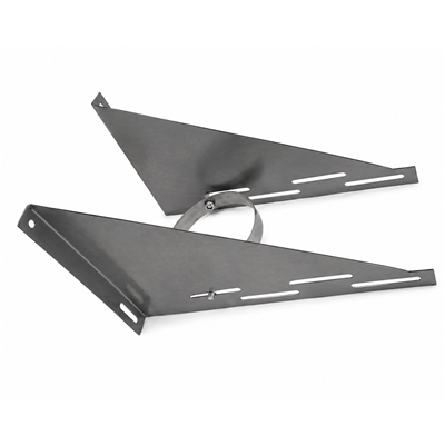 Stabil vägghållare XL 150 mm komplett blank